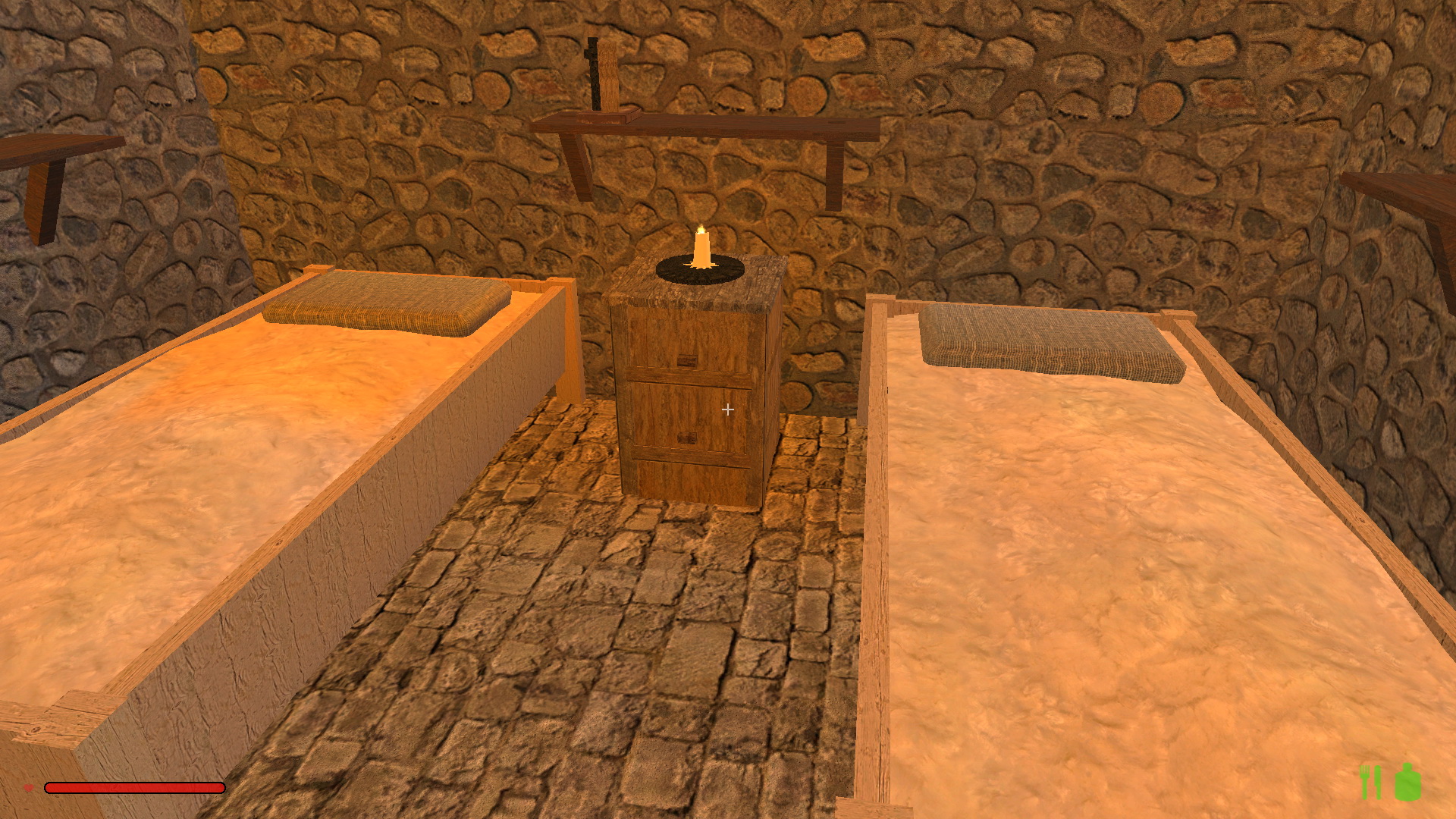 Kerze mit Schränkchen, mit und ohne alte Laterne - Blueprints - Rising