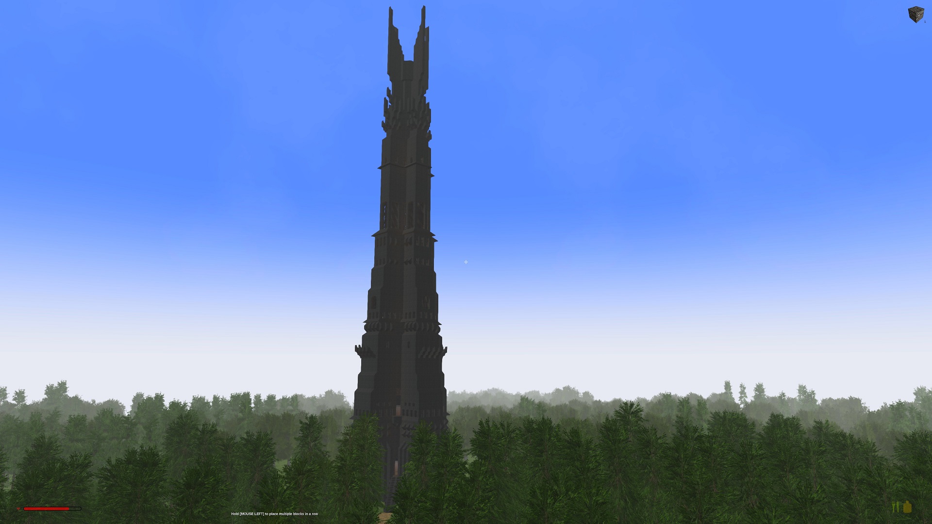 fysiek tobben account The Tower of Orthanc - Blueprints - Rising World